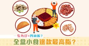 【農曆新年2021】 全盒 小食卡路里排行榜